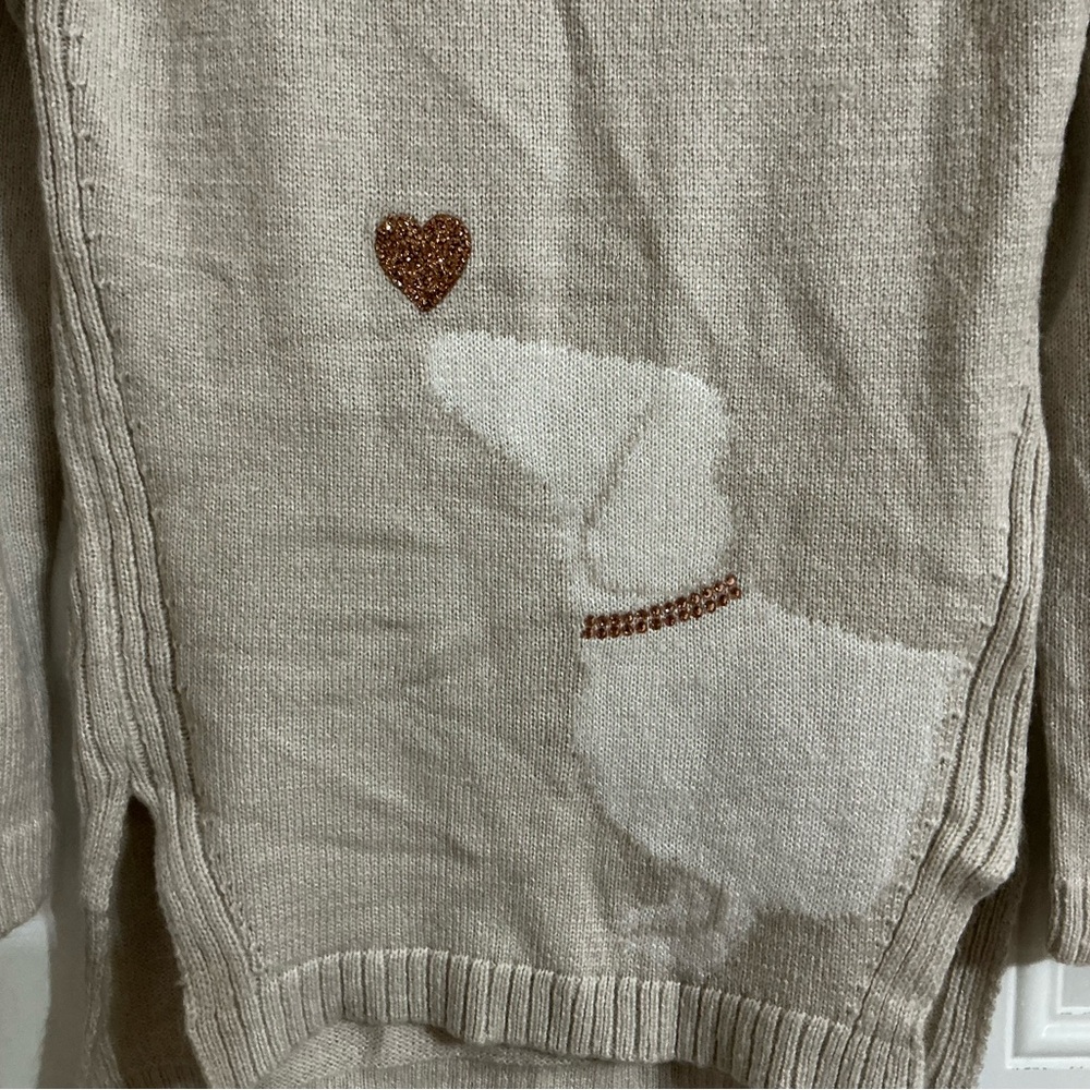LC Lauren Conrad Light Beige Knit Sweater - Picture 2 of 5